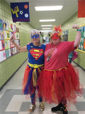 Your teachers are superheroes! Your teachers are superheroes!